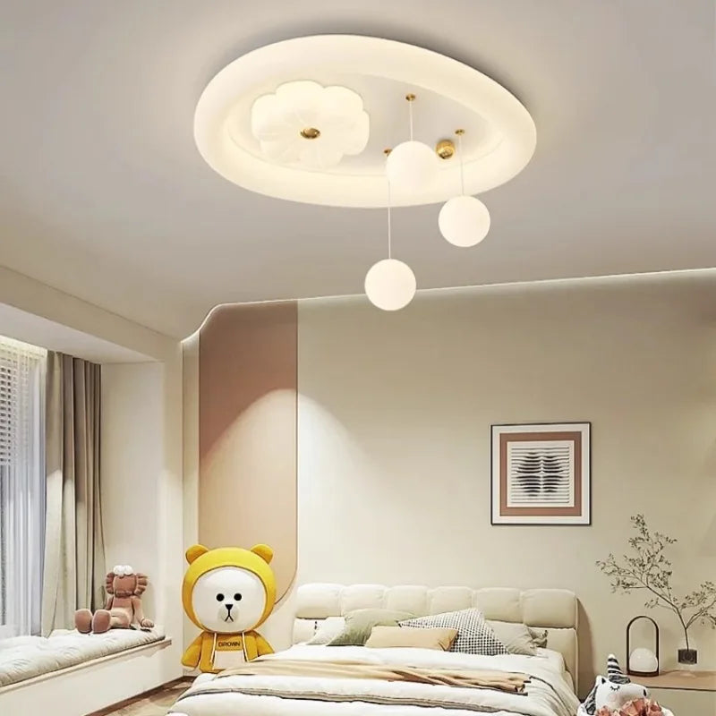 plafonnier romantique et moderne pour chambre d'enfant - vue 3 sur 7