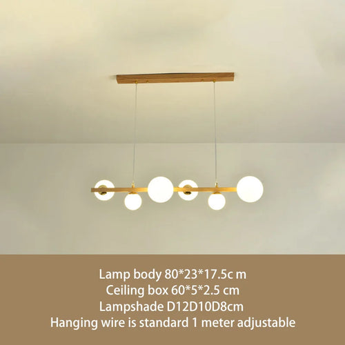 lustre abat-jour en verre suspension décor maison luminaire - vue 6 sur 10