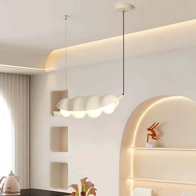 lustre créatif en verre à pois pour décoration intérieure - vue 4 sur 15
