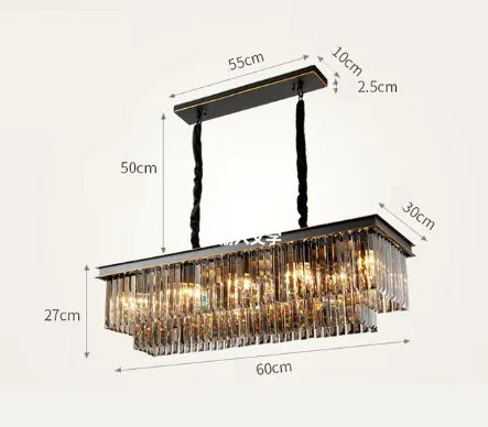 lustre en cristal design créatif pour décoration intérieure - vue 15 sur 15