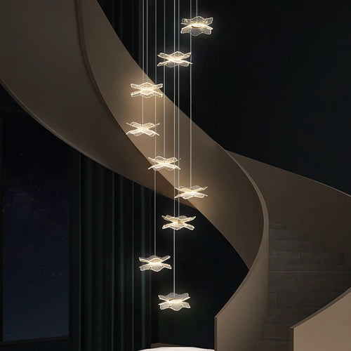 plafonnier moderne design pour éclairage intérieur élégant - vue 5 sur 12