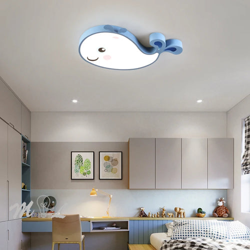 plafonnier led baleine éclairage créatif moderne pour enfant - vue 5 sur 15