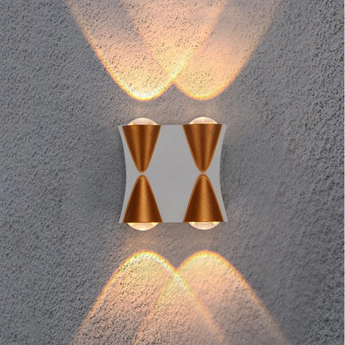 applique murale led télescopique pour décoration intérieure et extérieure - vue 2 sur 8