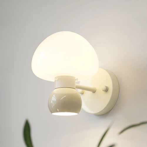 applique murale décorative en forme de champignon pour chevet - vue 4 sur 6