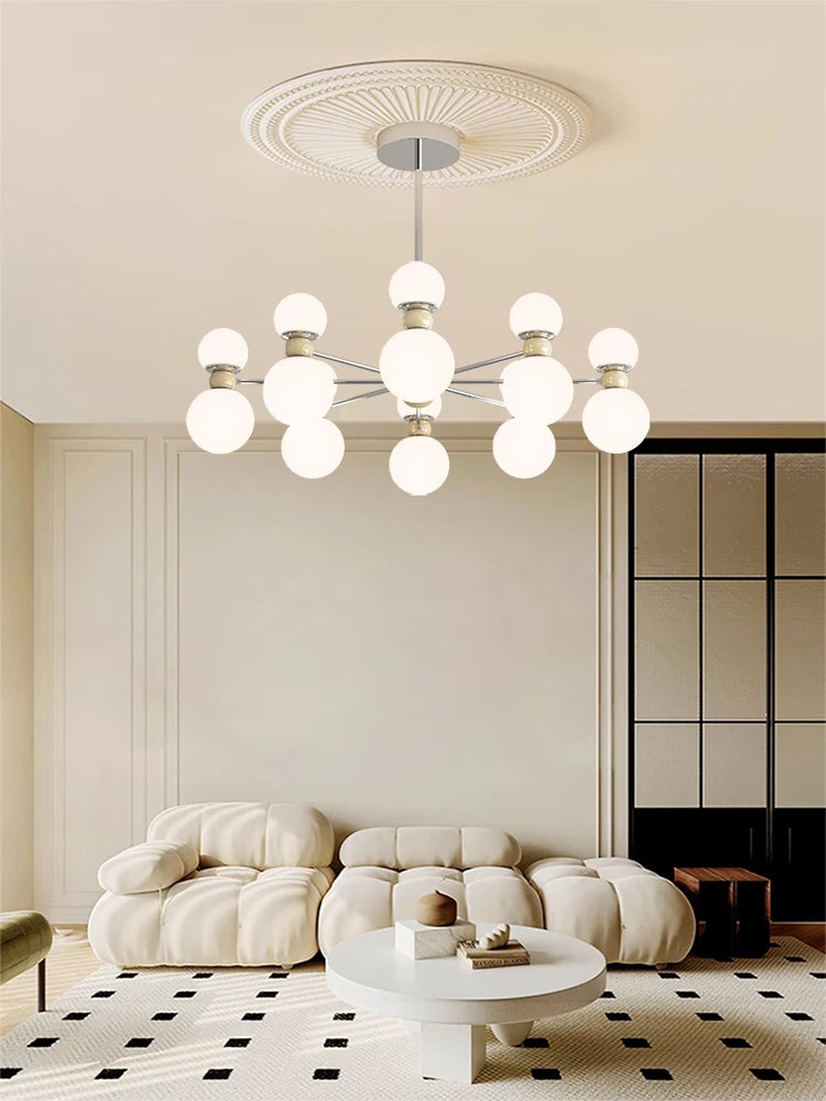 lustre suspendu dimmable pour décoration intérieure moderne - vue 4 sur 15