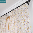 Rideau moderne rayures style europeen salon chambre
