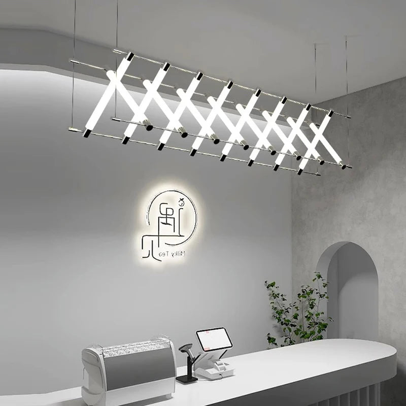 lustre de plafond modernes pour salle à manger luminaire pour éclairage intérieur de salon - vue 3 sur 12