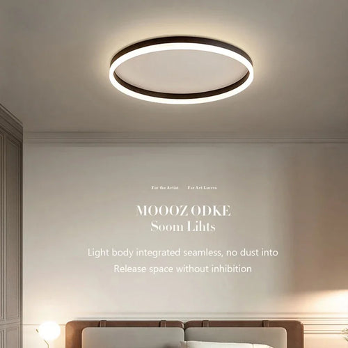 plafonnier moderne à leds pour décoration intérieure élégante et lumineuse - vue 3 sur 16