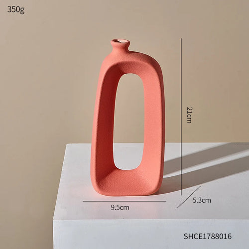 vase moderne en céramique pour décoration intérieure et extérieure - vue 9 sur 13