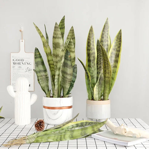 lot de 3 branches de plantes artificielles pour décoration intérieure et extérieure - vue 2 sur 13