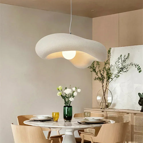 suspension wabi sabi décoration intérieure éclairage moderne design contemporain - vue 3 sur 9