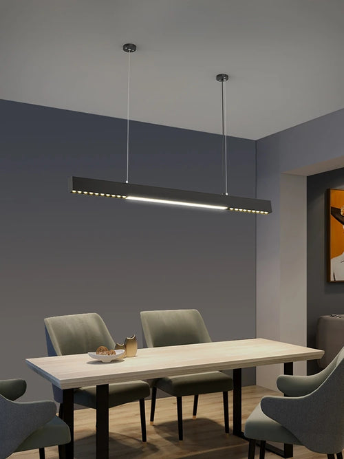 lustre moderne minimaliste pour cuisine et bureau - vue 6 sur 10