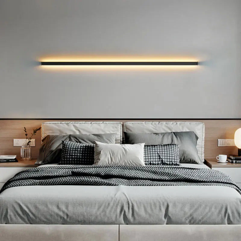 applique murale led cuboïde minimaliste en aluminium avec télécommande - vue 4 sur 22