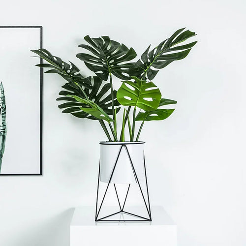 support de plante moderne en fer pour décoration intérieure et extérieure - vue 2 sur 18