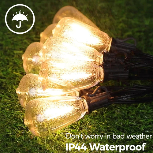guirlande lumineuse led incassable pour extérieur éclairage festif et décoratif - vue 2 sur 9