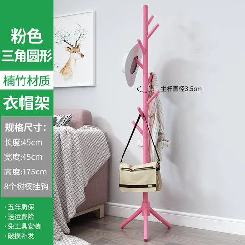 porte-manteau en bois massif design moderne et pratique - vue 14 sur 20