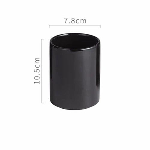 tasse créative en céramique pour brosse à dents et bain de bouche - vue 12 sur 16