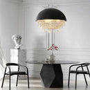 lustre suspendu en cristal de design créatif charmant