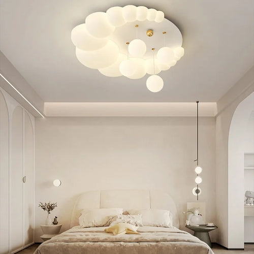 plafonnier romantique à bulles pour chambre d'enfant moderne - vue 3 sur 10