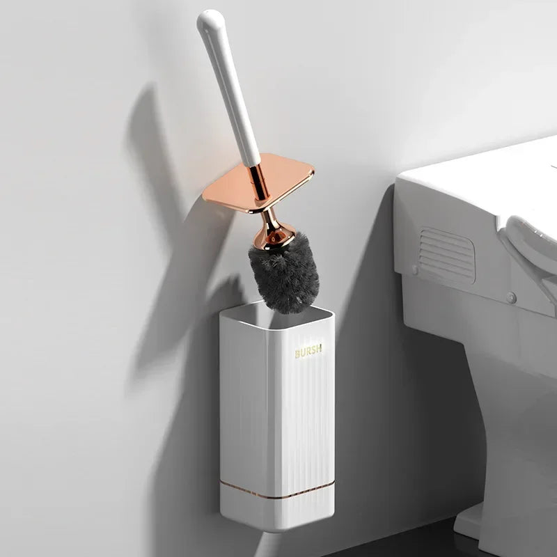 brosse en silicone pour nettoyage efficace des toilettes - vue 7 sur 8