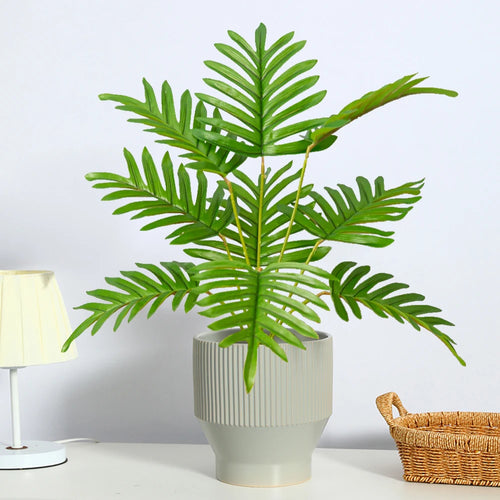 plante tropicale artificielle avec feuilles de bananier pour décoration jardin - vue 5 sur 8