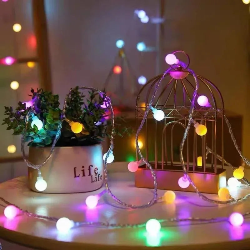 guirlande lumineuse à led pour fêtes et décorations diverses - vue 5 sur 9