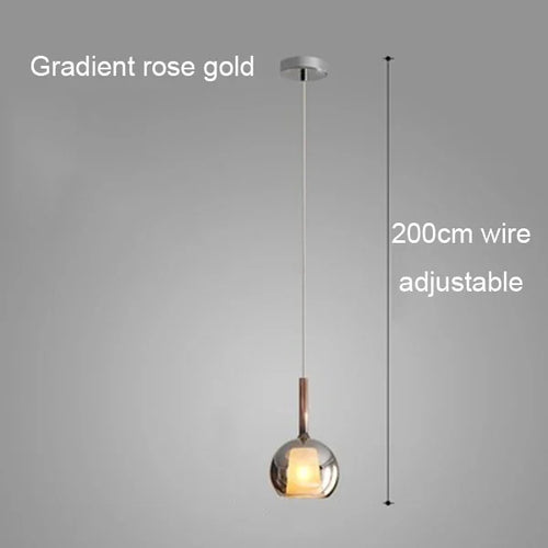 lustre moderne abat-jour en verre pour décoration intérieure - vue 15 sur 15