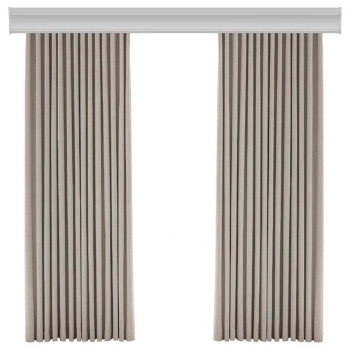 Rideau occultant moderne motif géométrique salon chambre - vue 6 sur 13