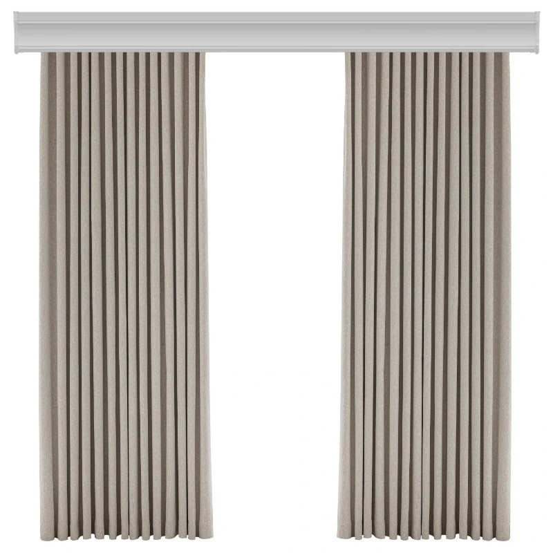 Rideau occultant moderne motif géométrique salon chambre - vue 5 sur 13