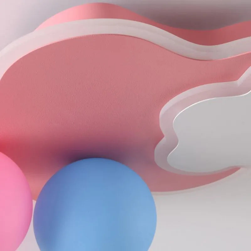 plafonnier nuage pour décoration enfant et espace intérieur - vue 6 sur 12