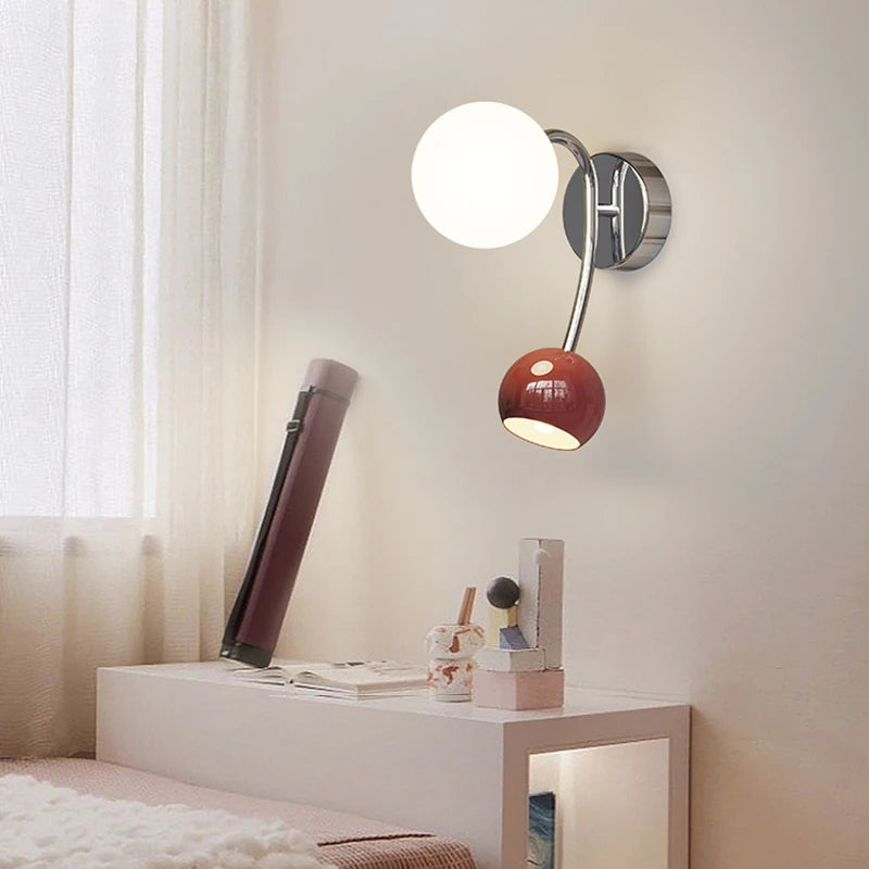 nouvelle applique murale ronde haut vers le bas - vue 3 sur 8