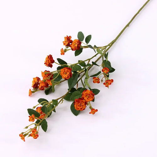 lot de 5 roses artificielles en soie pour décoration florale - vue 13 sur 13