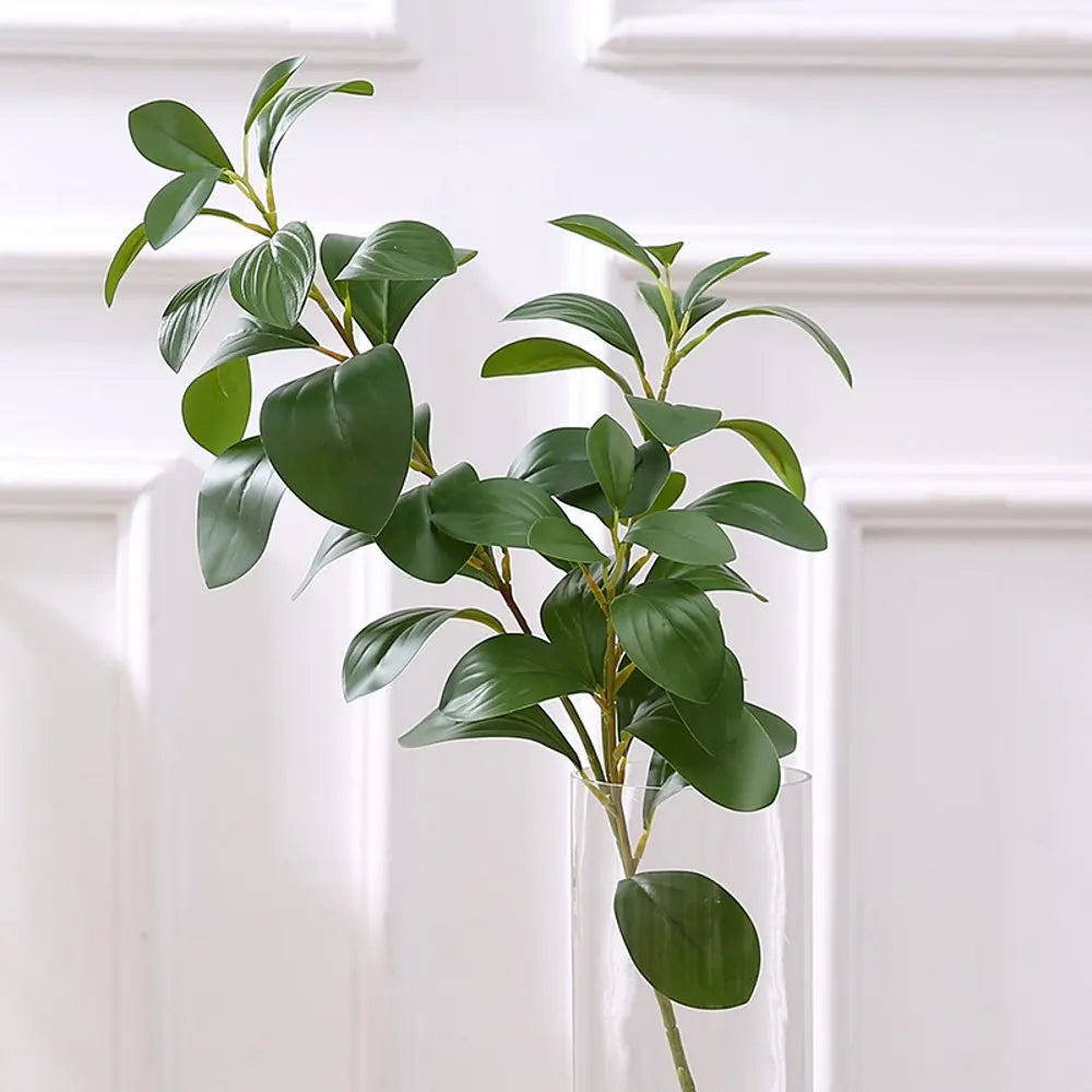 décoration réaliste en 3d de branches et feuilles artificielles