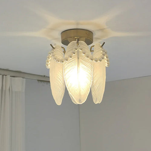 lustre léger en verre cristal pour éclairage moderne - vue 4 sur 30