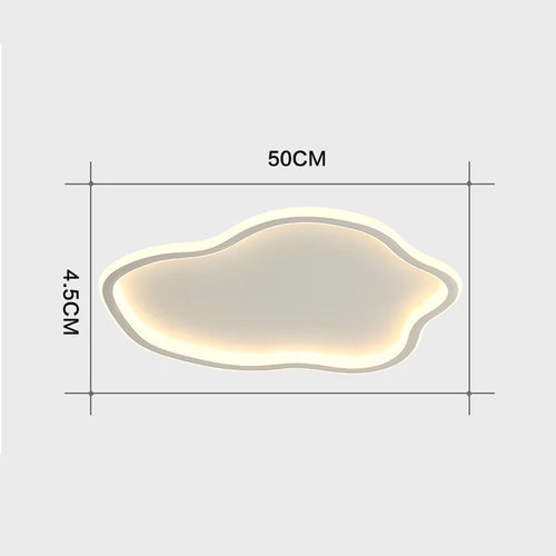 plafonnier moderne nuage atmosphérique créatif pour intérieur minimaliste - vue 4 sur 14