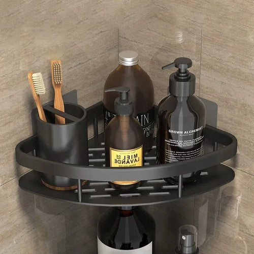 étagères murales de luxe antirouille pour accessoires de bain - vue 16 sur 17