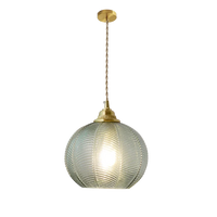 lustre design en verre pour décoration intérieure créative