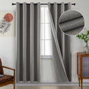 Rideau occultant sur mesure isolant phonique salon chambre