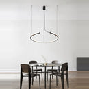 lustre rond à capteur mains et intensité variable