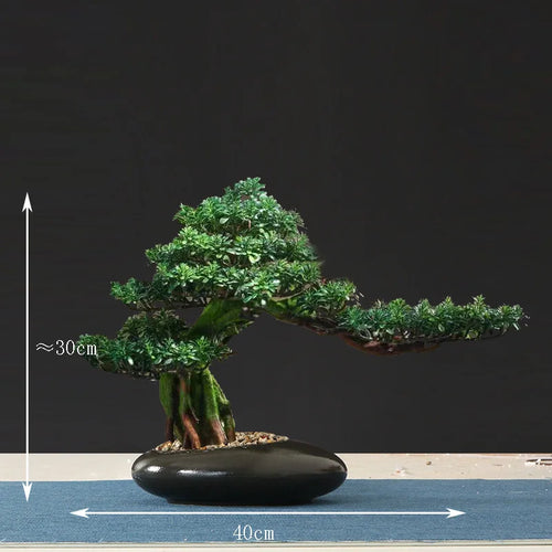 faux arbre bonsaï pour décoration intérieure et aménagement paysager - vue 22 sur 36