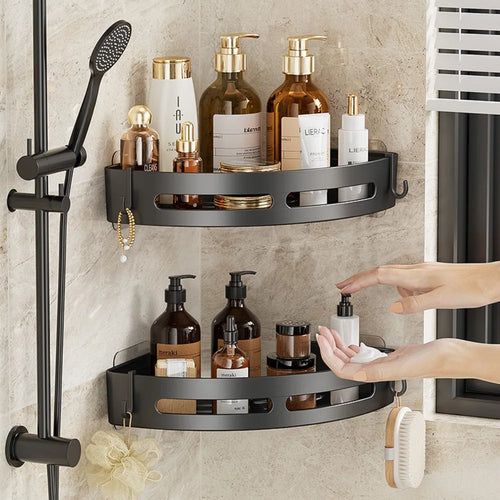 supports de rangement pour shampoing sans perforation pour douche - vue 2 sur 9