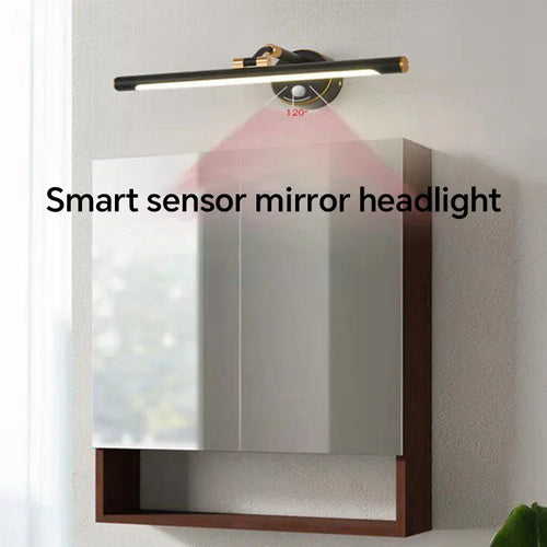 applique miroir à led moderne éclairage minimaliste rétractable intérieur - vue 4 sur 17