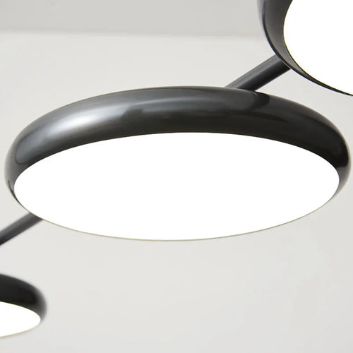 lustre moderne hauteur réglable luminaires suspendus - vue 5 sur 10