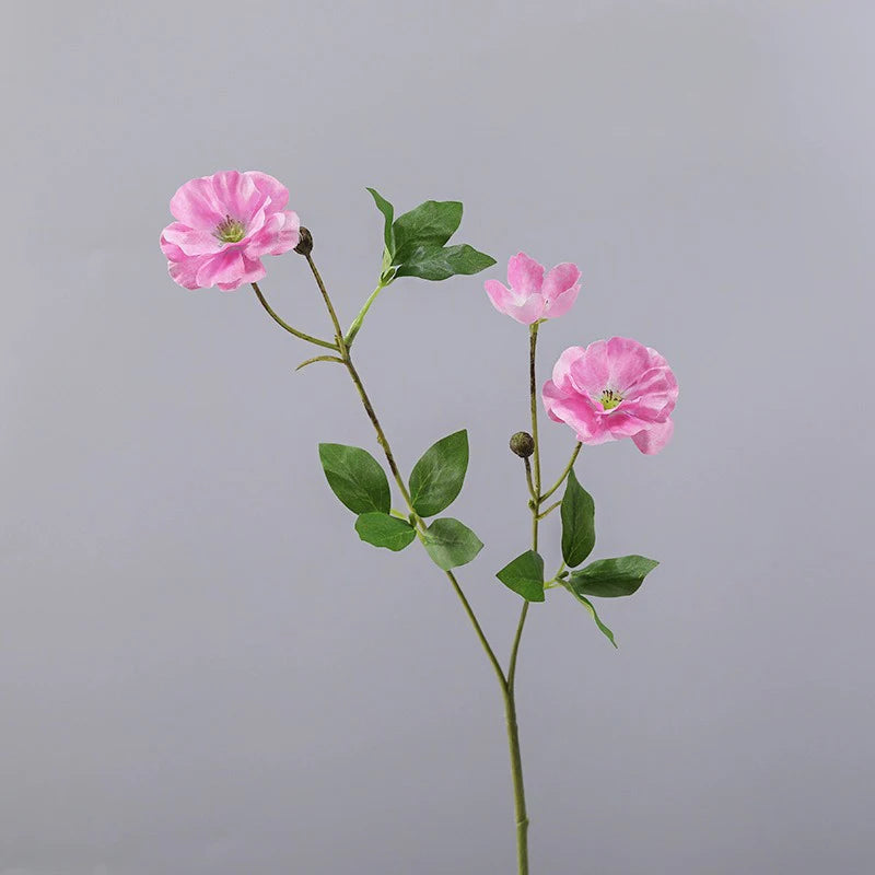 petites fleurs en soie réalistes pour décorations et événements