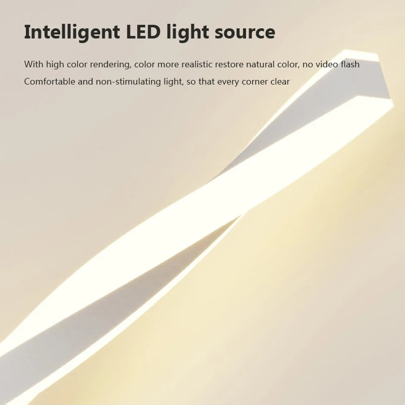 applique murale led minimaliste pour éclairage intérieur moderne - vue 5 sur 12