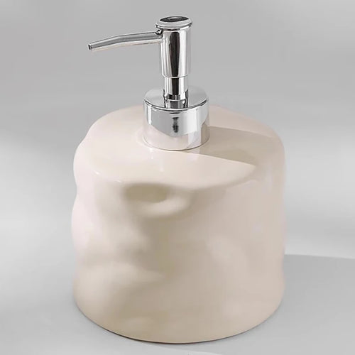 bouteille en céramique 600 ml pour lotion et savon désinfectant - vue 7 sur 8