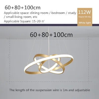 lustre moderne nordique avec télécommande et design épuré - vue 26 sur 30