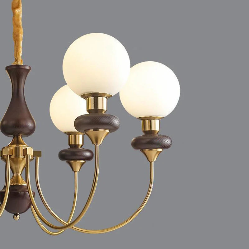 lustre rétro français led suspension luminaires de plafond - vue 3 sur 11