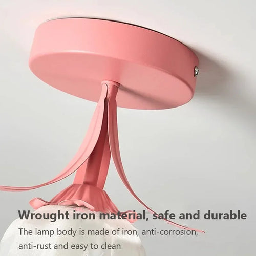 plafonnier moderne design élégant pour décoration intérieure fleurie - vue 6 sur 10