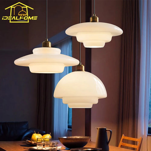 suspension décorative en verre design pour intérieur moderne - vue 3 sur 9